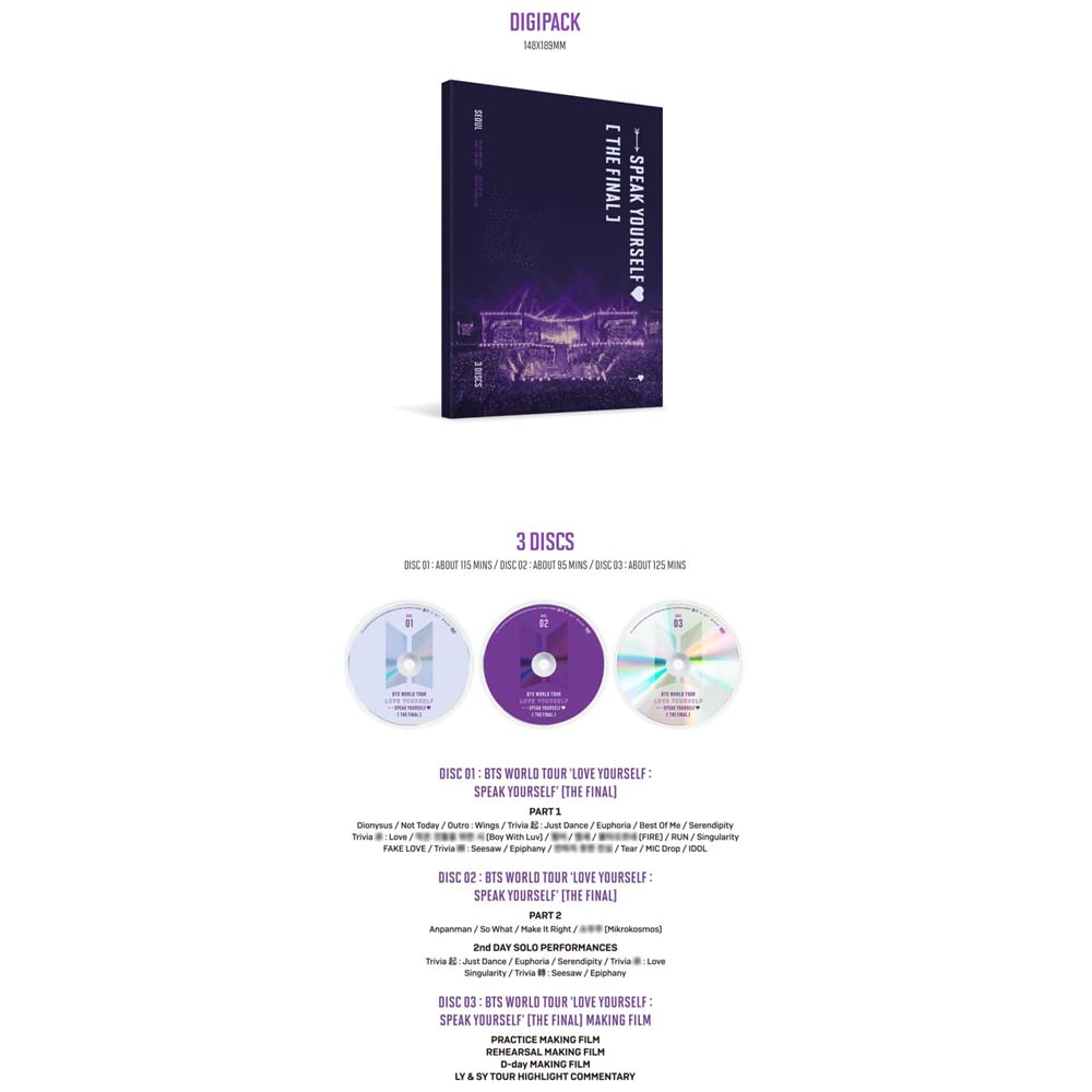 Mua BTS WORLD TOUR 'LOVE YOURSELF : SPEAK YOURSELF' [THE FINAL